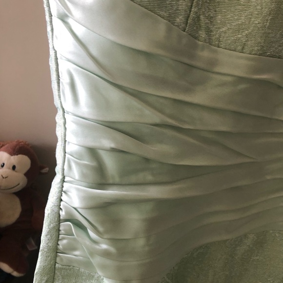 👗Designer Scott McClintock Dress with Tuxedo Waist in Mint Colour👗 - Picture 10 of 16